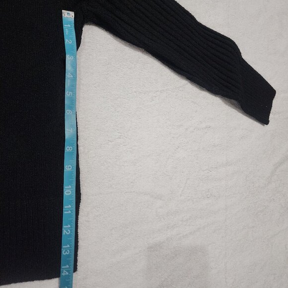 NWOT SO® Cozy Mock-Neck Sweater in Black - Oversized - Picture 7 of 9